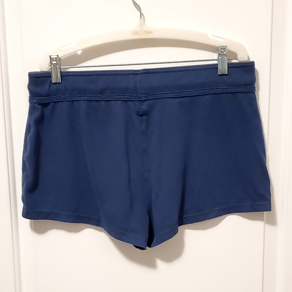 5/$30 navy pj shorts - cotton terry size large  💙 - Picture 2 of 6